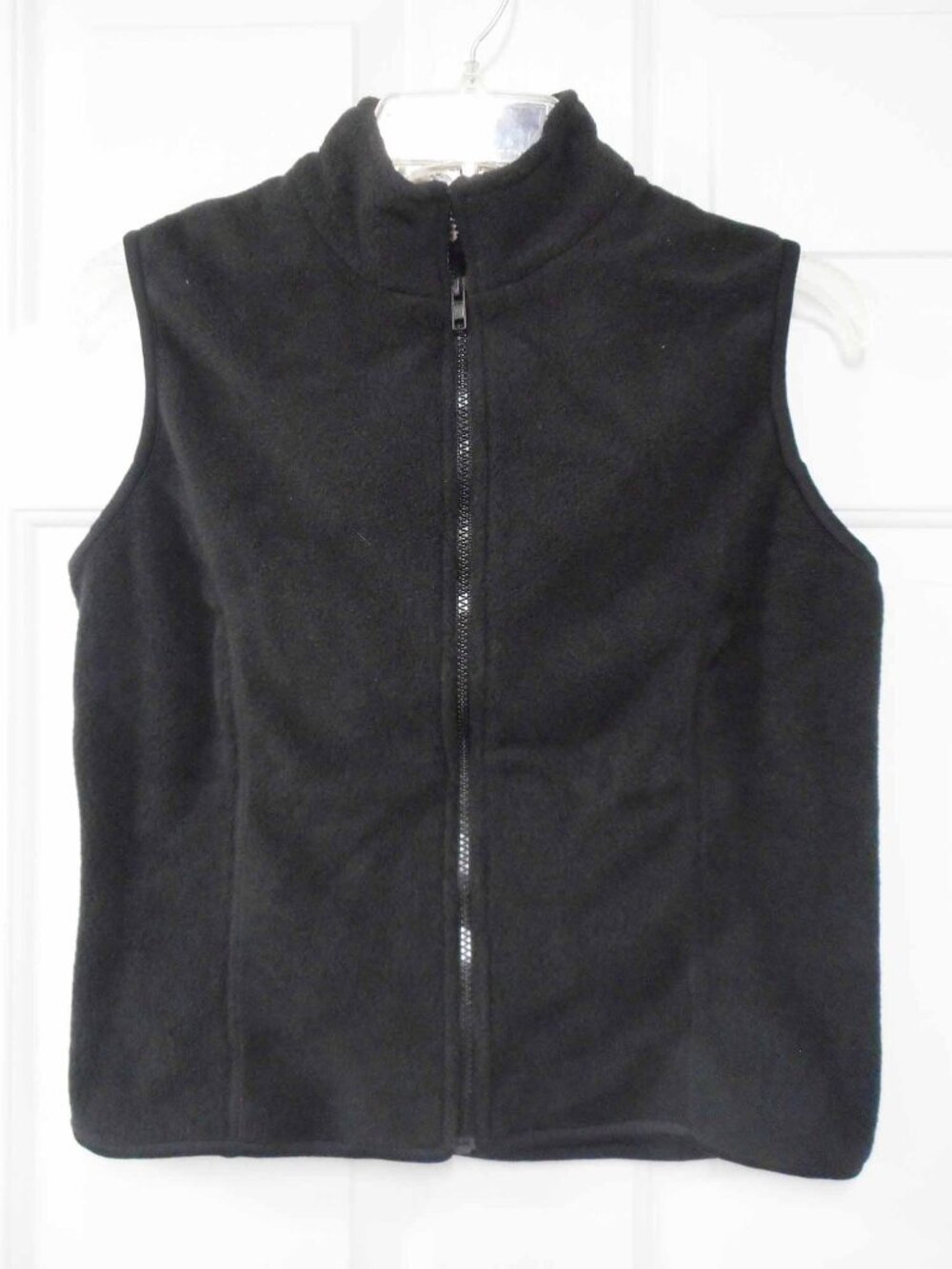 Black Fleece Vest - 3 liquor brands embroidery - Size Medium - New